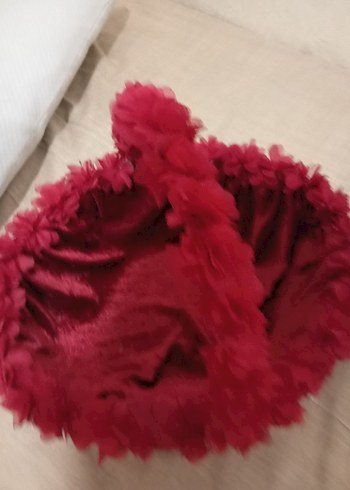 Kırmızı Çiçekli ve Altın Renkli Mumluk Seti - Görsel 4