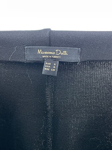 s Beden siyah Renk Massimo Dutti Tayt / Spor taytı %70 İndirimli.