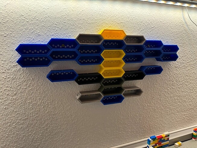 Hotwheels duvar standı