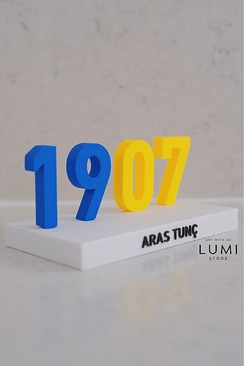 Diğer İsimlikli Taraftar Masa Dekoru Fenerbahçe