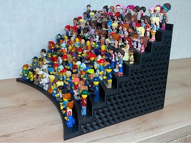 Beden Lego Mini Figür Uyumlu Sergileme Standı
