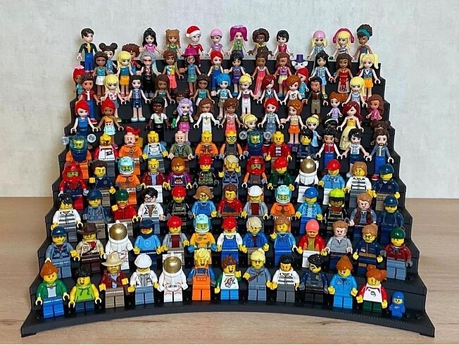 Diğer Lego Mini Figür Uyumlu Sergileme Standı
