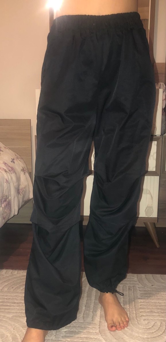 Salaş paraşüt kumaş Pantolon - Görsel 5