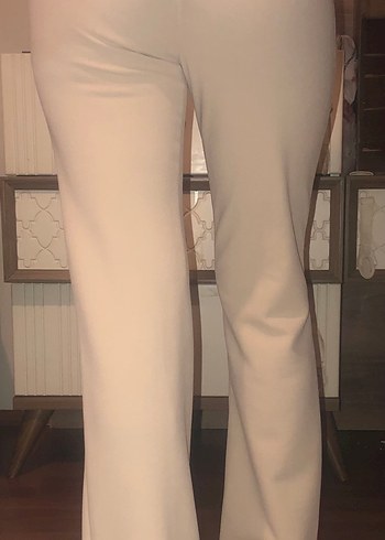 Bej Kadın Kumaş Pantolon - Görsel 2