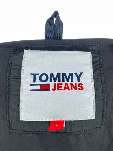 l Beden siyah Renk Tommy Hilfiger Mont %70 İndirimli.
