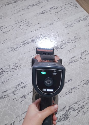 KARACA Şarjlı Kablosuz Elektrikli Süpürge Siyah - Görsel 4