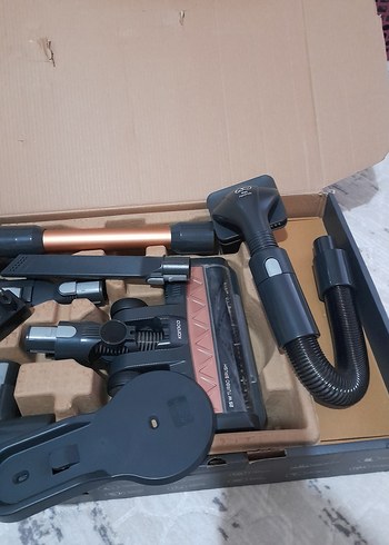 KARACA Şarjlı Kablosuz Elektrikli Süpürge Siyah - Görsel 15