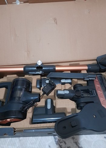 KARACA Şarjlı Kablosuz Elektrikli Süpürge Siyah - Görsel 14