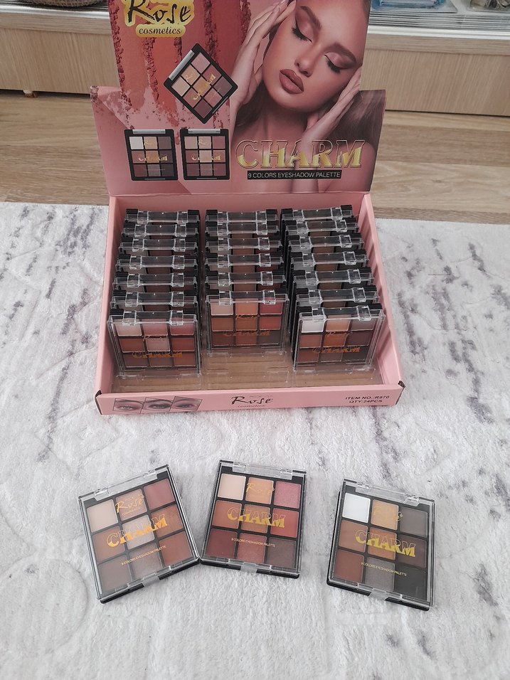 Rose Charm 9 Renk Göz Farı Paleti - Görsel 2