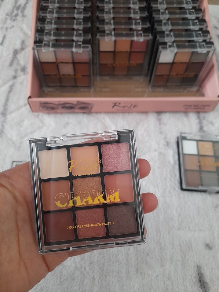 Rose Charm 9 Renk Göz Farı Paleti - Görsel 4