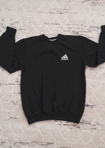 Adidas Siyah Oversize Sweatshirt - Görsel 2