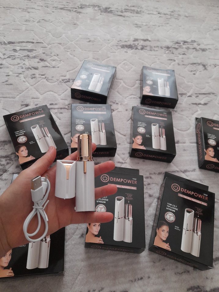 Beyaz Mini Epilatör Cihazı - Görsel 2