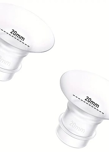 20mm Beyaz Göğüs Pompası Ucu Flanş