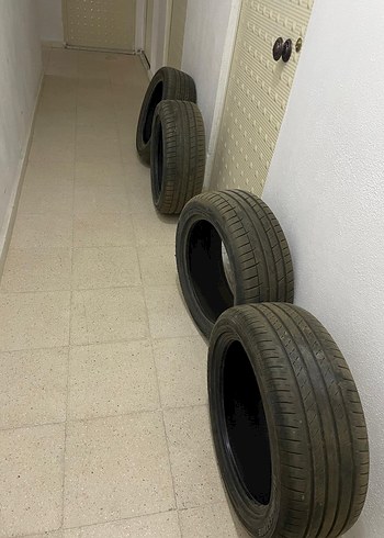 215-50 R17 az kullanılmış yazlık lastikler