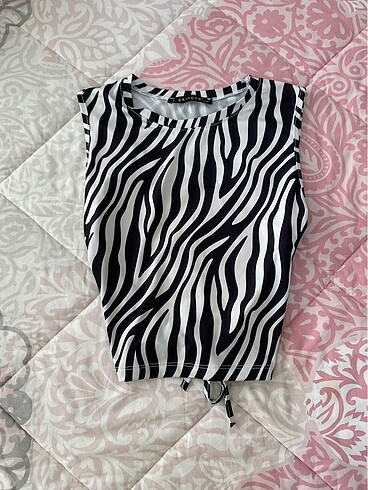 Bershka Bluz crop
