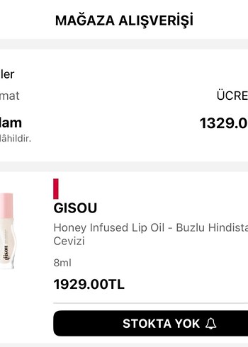 Gisou Lip Oil Buzlu Hindistan Cevizi - Görsel 5