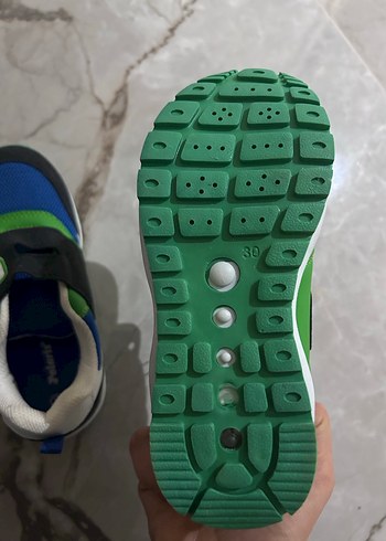 Erkek Çocuk Renkli Sneakers Velcro Bantlı - Görsel 2