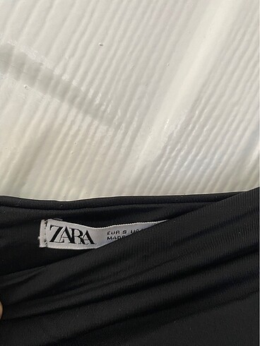 Zara Zara bel dekolteli elbise