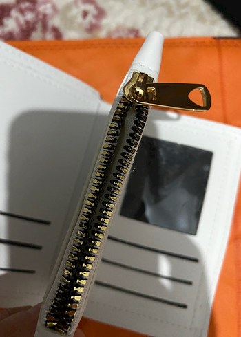 Beden mavi Renk Mavi Deri Kadın Clutch Cüzdan