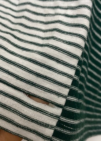 Çizgili, Kısa Kollu Hamile Tişörtü - Görsel 5