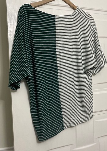 Çizgili, Kısa Kollu Hamile Tişörtü - Görsel 6