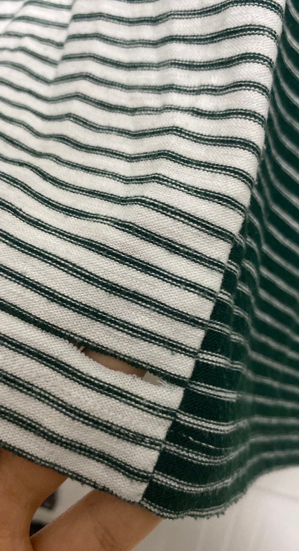 Çizgili, Kısa Kollu Hamile Tişörtü - Görsel 5