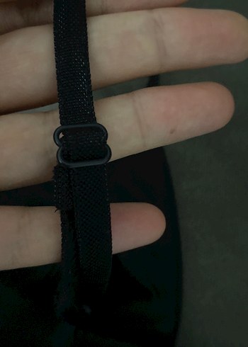 Siyah Spor Tarzı Street Wear Sütyen - Görsel 6