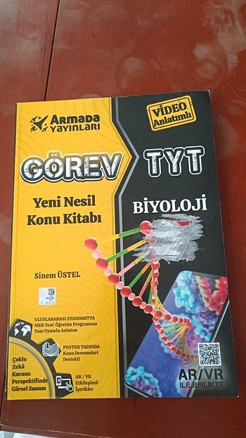 Armada yayınları tyt biyoloji konu kitabı