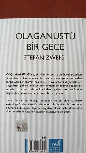  Olağanüstü bir gece-stefan zweig