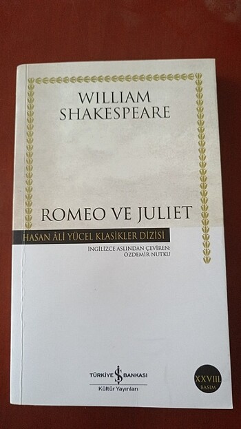 Romeo ve juliet -william Shakespeare 