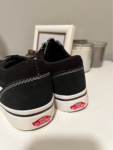 38 Beden siyah Renk Vans old school sneaker