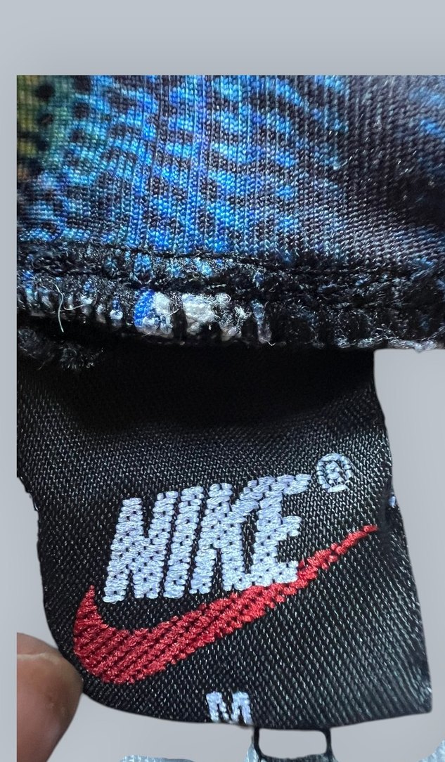 Nike Renkli Soyut Desenli Yüksek Bel Tayt — görsel 9/11