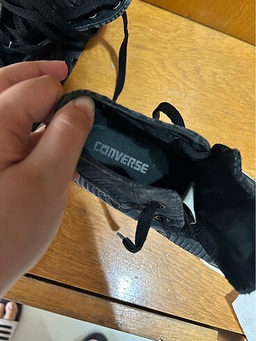 38 Beden siyah Renk Converse