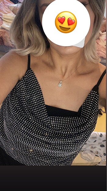 Taşlı bluz