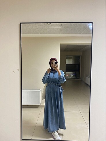 Diğer Tesettür kot elbise