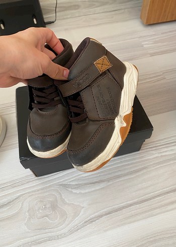 Kahverengi Erkek Çocuk Spor Ayakkabı - Görsel 2