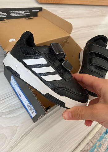 Erkek Çocuk Siyah Cırtcırtlı Spor Ayakkabı - Görsel 2