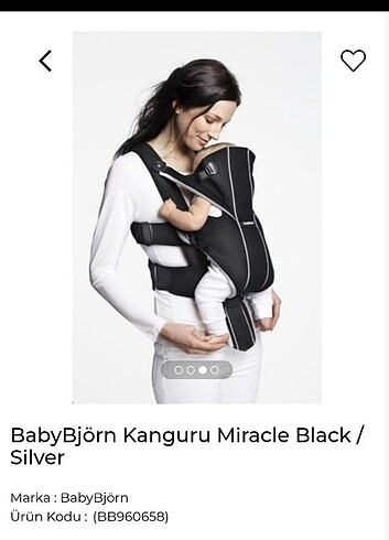 Babybjörn miracle kanguru