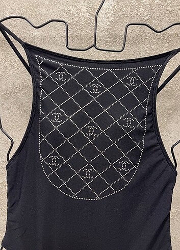 m Beden siyah Renk Chanel Swimsuit