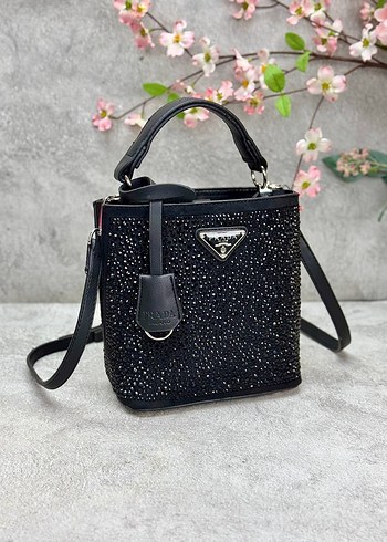 PRADA - Panier satin bag