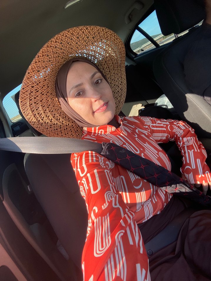 Retro Bağlama Desenli Midi Etekli Haşema - Görsel 3