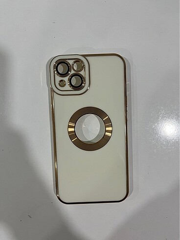 Krem rengi iPhone 13 telefon kılıfı