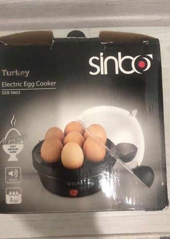 Sinbo Siyah Yumurta Pişirme Makinesi - Görsel 2