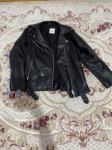 Koton biker deri ceket