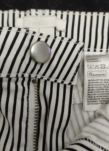 34 Beden H&M Şort