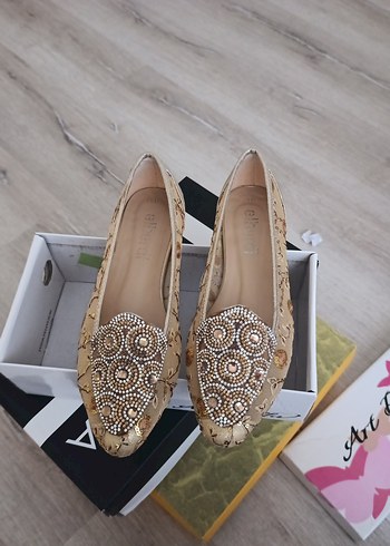 Pırıltılı Kadın Kına Gecesi Ayakkabısı - Görsel 4