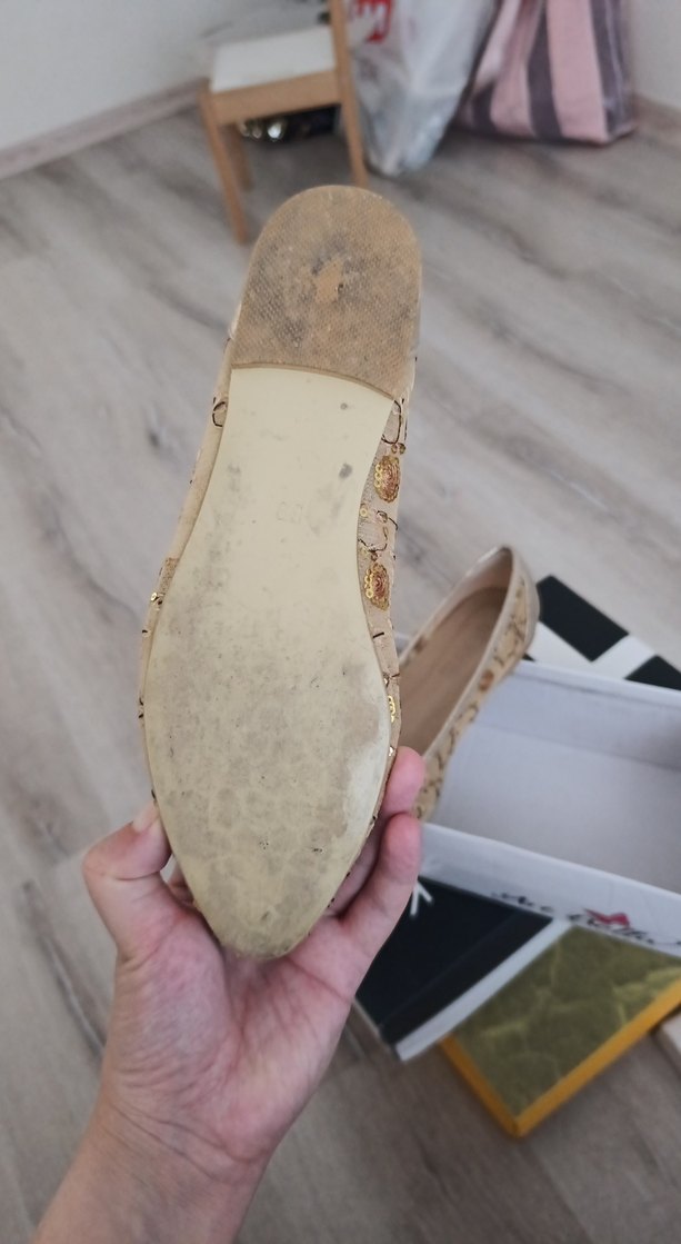 Pırıltılı Kadın Kına Gecesi Ayakkabısı - Görsel 3