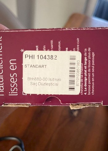 Philips Phillips Pempe Saç Düzleştirici Fırça