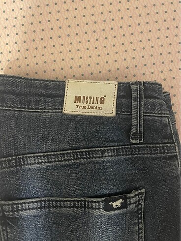 s Beden mavi Renk Mustang Jean Kot pantolon