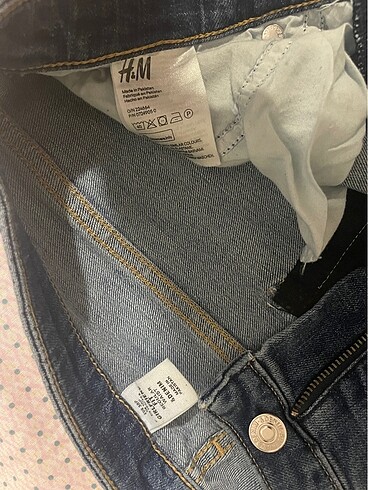 s Beden H&M kot pantolon girlfriend fit